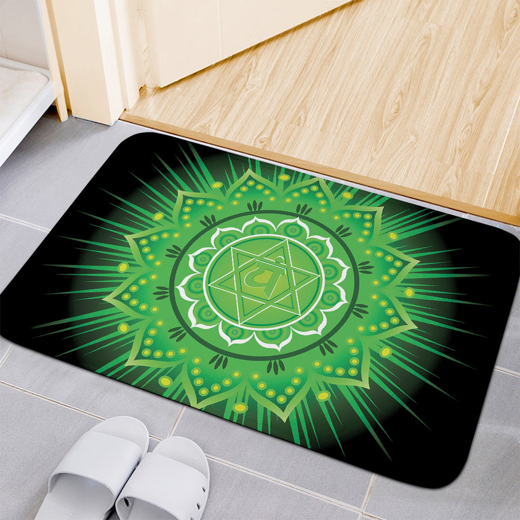 Anahata Chakra Mandala Print Indoor Door Mat