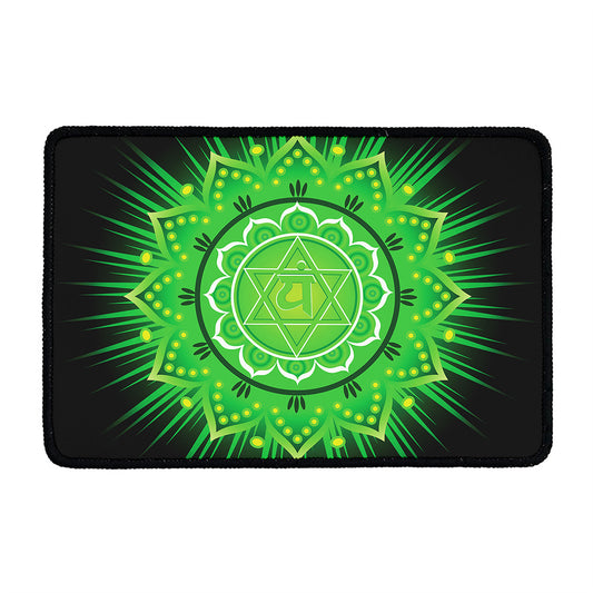 Anahata Chakra Mandala Print Kitchen Mat