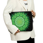Anahata Chakra Mandala Print Laptop Sleeve