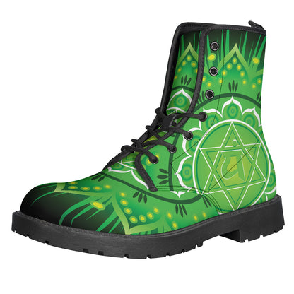 Anahata Chakra Mandala Print Backpack