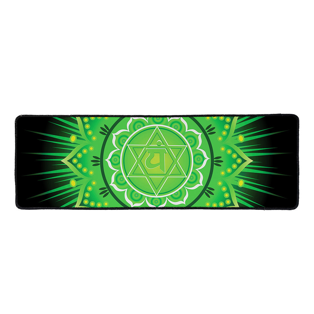 Anahata Chakra Mandala Print Long Kitchen Mat