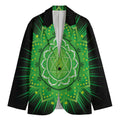 Anahata Chakra Mandala Print Men's Blazer