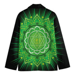 Anahata Chakra Mandala Print Men's Blazer