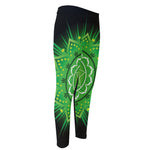 Anahata Chakra Mandala Print Men's Compression Pants