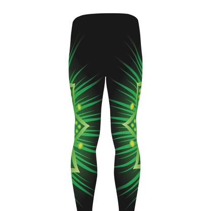 Anahata Chakra Mandala Print Men's leggings