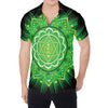 Anahata Chakra Mandala Print Men's Shirt