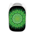 Anahata Chakra Mandala Print Mesh Laundry Hamper
