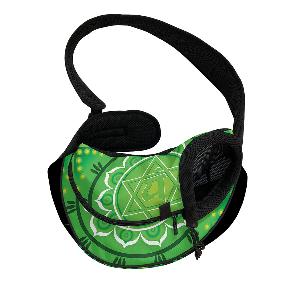 Anahata Chakra Mandala Print Pet Sling Carrier