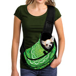 Anahata Chakra Mandala Print Pet Sling Carrier