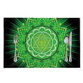 Anahata Chakra Mandala Print Placemat