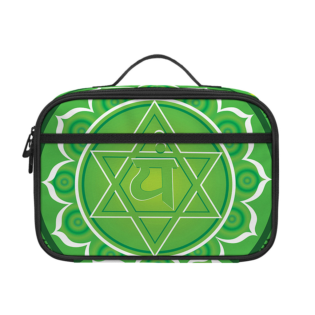 Anahata Chakra Mandala Print Portable Lunch Bag