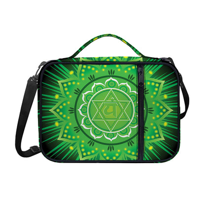 Anahata Chakra Mandala Print Shoulder Strap Bible Bag