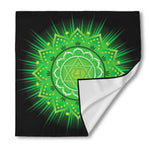 Anahata Chakra Mandala Print Silk Bandana