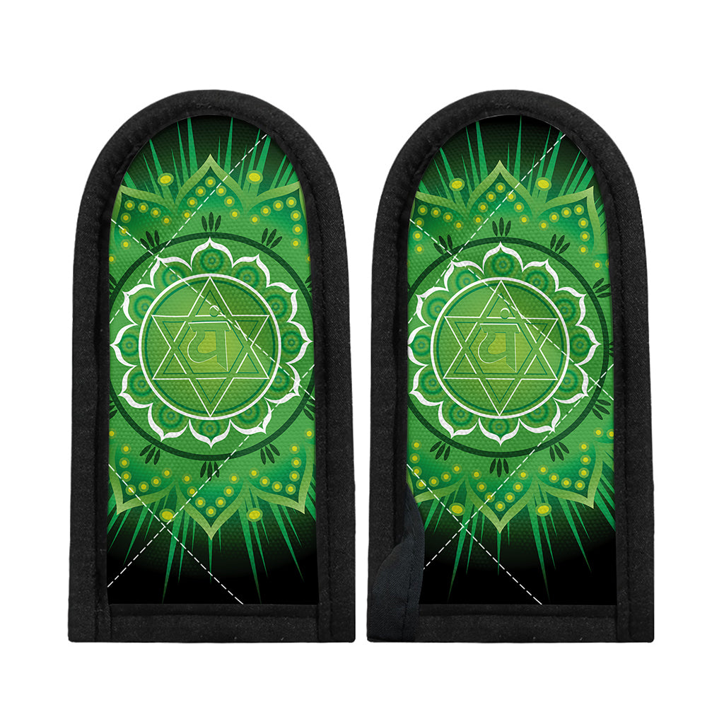 Anahata Chakra Mandala Print Skillet Handle Cover