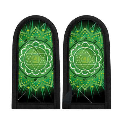 Anahata Chakra Mandala Print Skillet Handle Cover