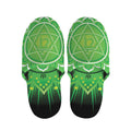 Anahata Chakra Mandala Print Slippers