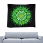 Anahata Chakra Mandala Print Tapestry