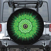 Anahata Chakra Mandala Print Tire Cover With Camera Hole