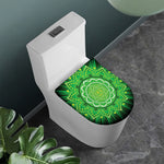 Anahata Chakra Mandala Print Toilet Lid Cover