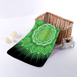 Anahata Chakra Mandala Print Towel