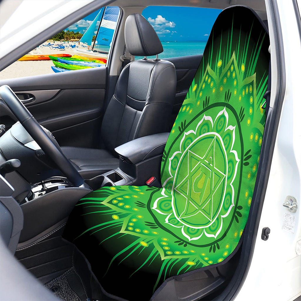 Anahata Chakra Mandala Print Waterproof Car Seat Cover