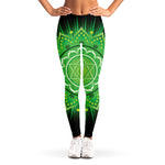 Anahata Chakra Mandala Print Women's Leggings