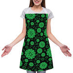 Anahata Chakra Pattern Print Adjustable Apron