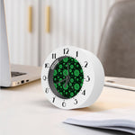 Anahata Chakra Pattern Print Alarm Clock
