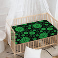 Anahata Chakra Pattern Print Baby Crib Sheet
