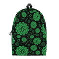 Anahata Chakra Pattern Print School Backpack