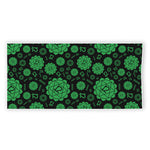 Anahata Chakra Pattern Print Beach Towel