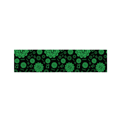 Anahata Chakra Pattern Print Bed Runner
