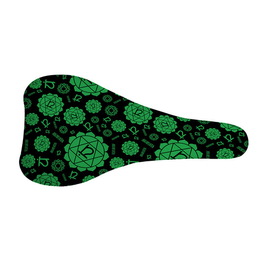 Anahata Chakra Pattern Print Bicycle Seat Cover