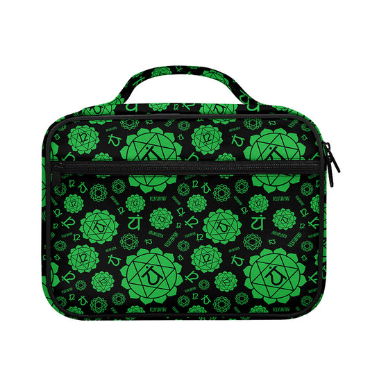 Anahata Chakra Pattern Print Briefcase Bible Bag