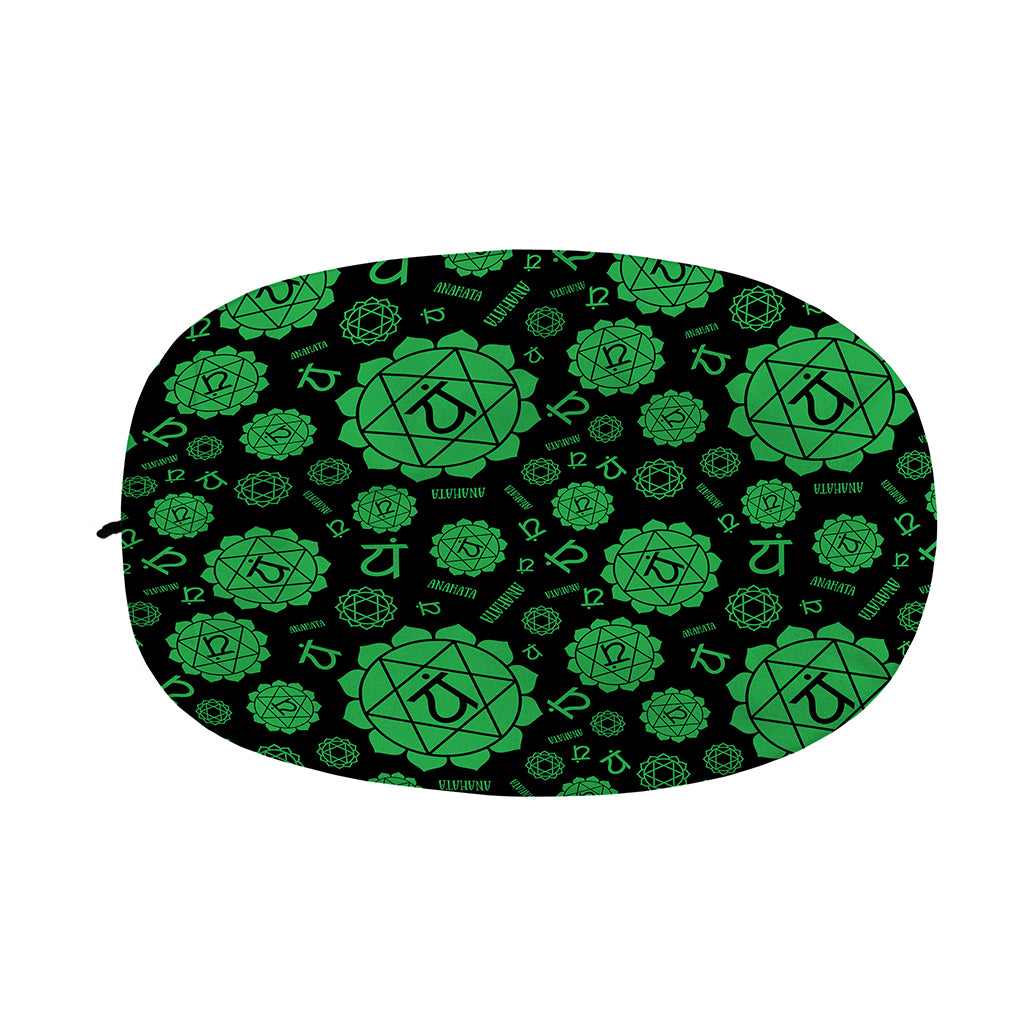 Anahata Chakra Pattern Print Car Side Mirror Covers