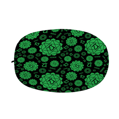 Anahata Chakra Pattern Print Car Side Mirror Covers
