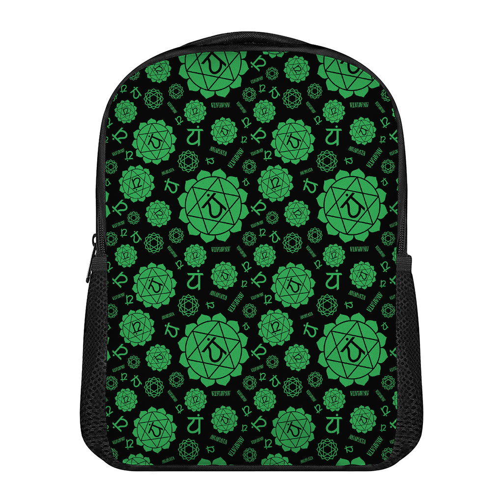 Anahata Chakra Pattern Print Casual Backpack
