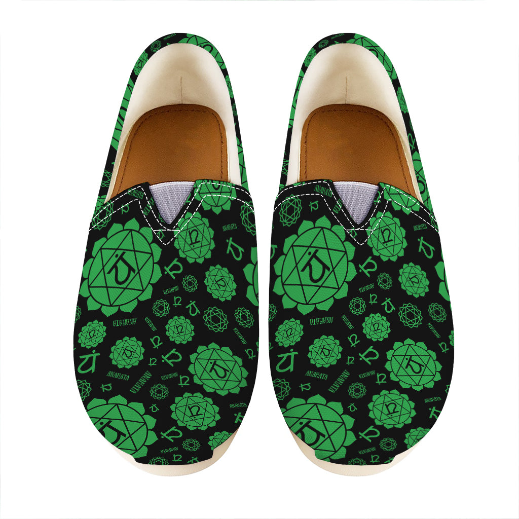 Anahata Chakra Pattern Print Casual Shoes