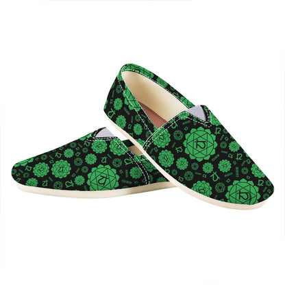 Anahata Chakra Pattern Print Casual Shoes