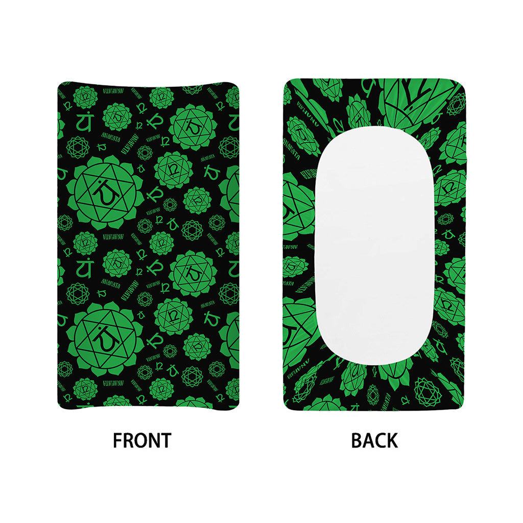 Anahata Chakra Pattern Print Changing Pad Cover