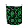Anahata Chakra Pattern Print Collapsible Laundry Basket