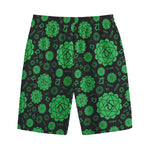 Anahata Chakra Pattern Print Cotton Shorts