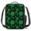 Anahata Chakra Pattern Print Crossbody Lunch Bag