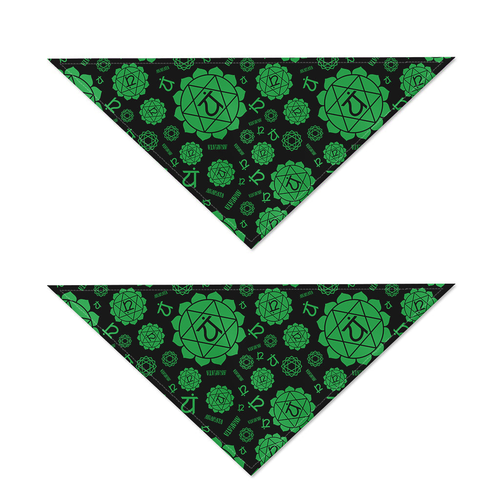 Anahata Chakra Pattern Print Dog Bandana