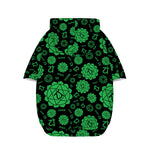 Anahata Chakra Pattern Print Dog Zip Up Hoodie