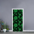 Anahata Chakra Pattern Print Door Sticker