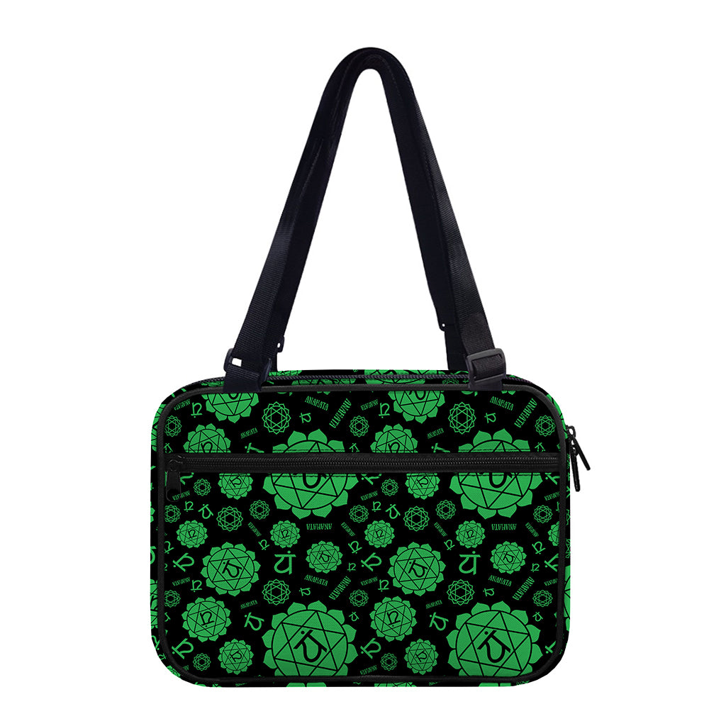 Anahata Chakra Pattern Print Double Strap Bible Bag