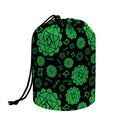 Anahata Chakra Pattern Print Drawstring Makeup Bag
