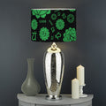 Anahata Chakra Pattern Print Drum Lamp Shade