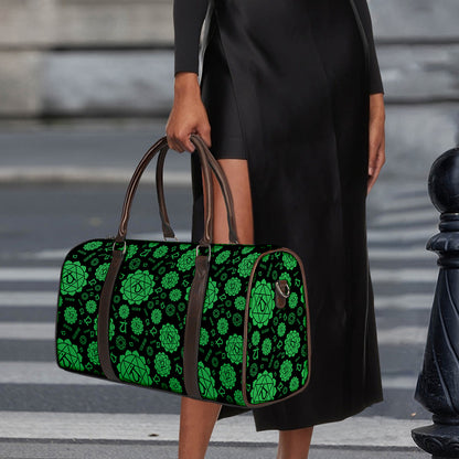 Anahata Chakra Pattern Print Duffle Bag